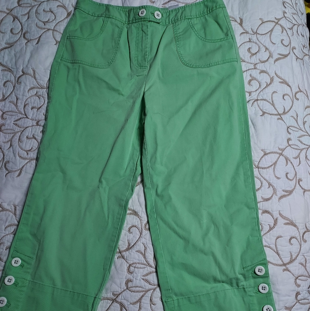 Talbots Mint Green Trousers